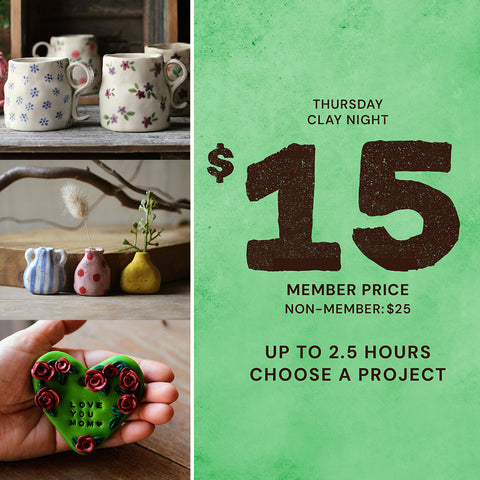 6:30pm Thu May 7th | Thursday Clay Night