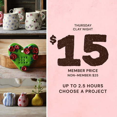 6:30pm Thu May 7th | Thursday Clay Night