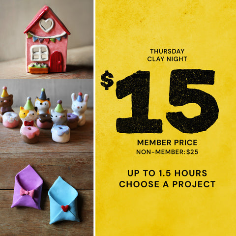 6:30pm Thu Jun 11th | Thursday Clay Night