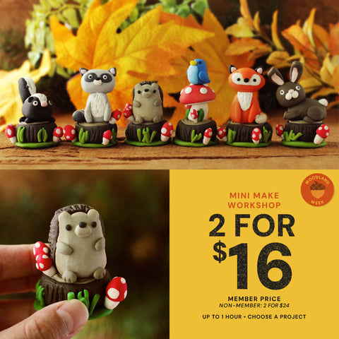 Woodland Creatures Week Mini Make
