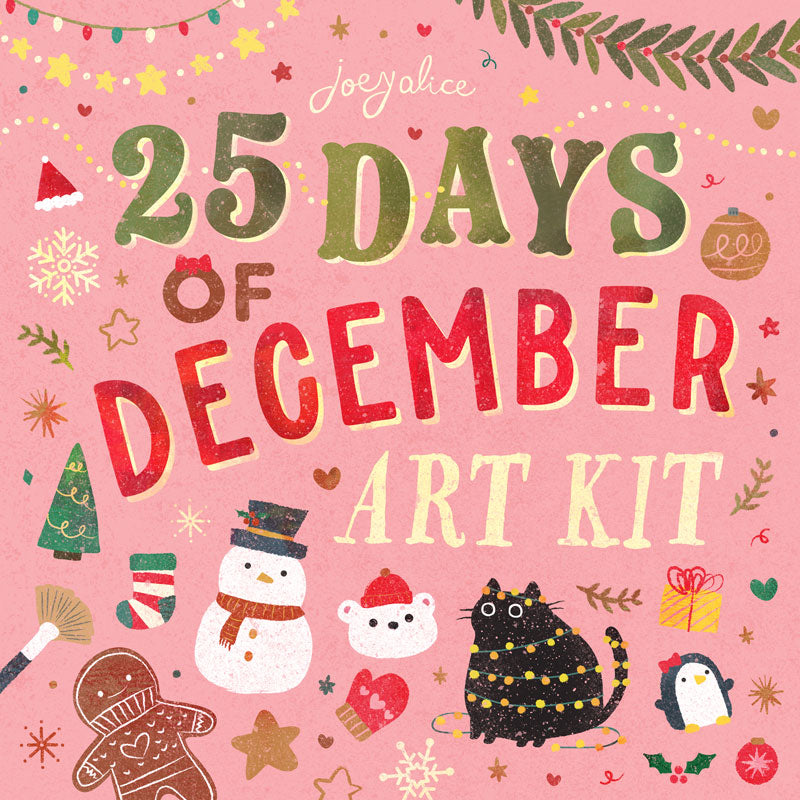 25 Days of December Art Kit