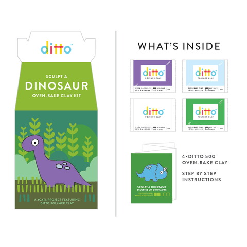 Sculpt a Dinosaur Kit