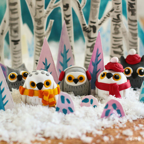 Sculpt & Bake: Owl Kit