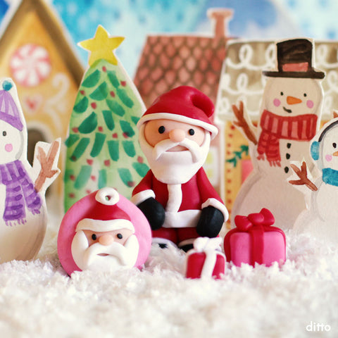 Sculpt & Bake: Santa Kit