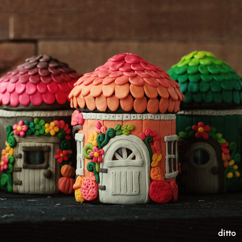 Sculpt & Bake: Autumn Tiny Home Kit