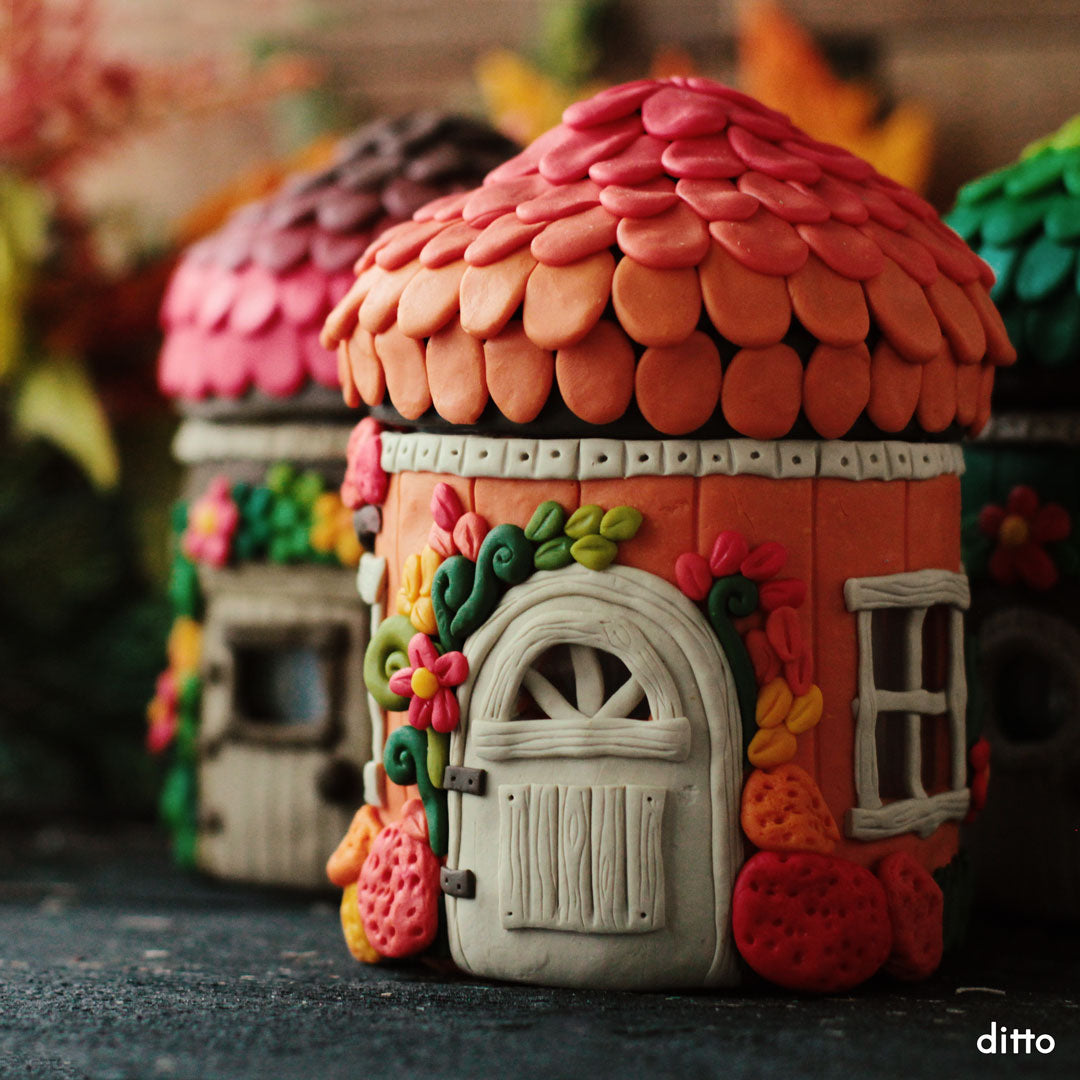 Sculpt &amp; Bake: Autumn Tiny Home Kit