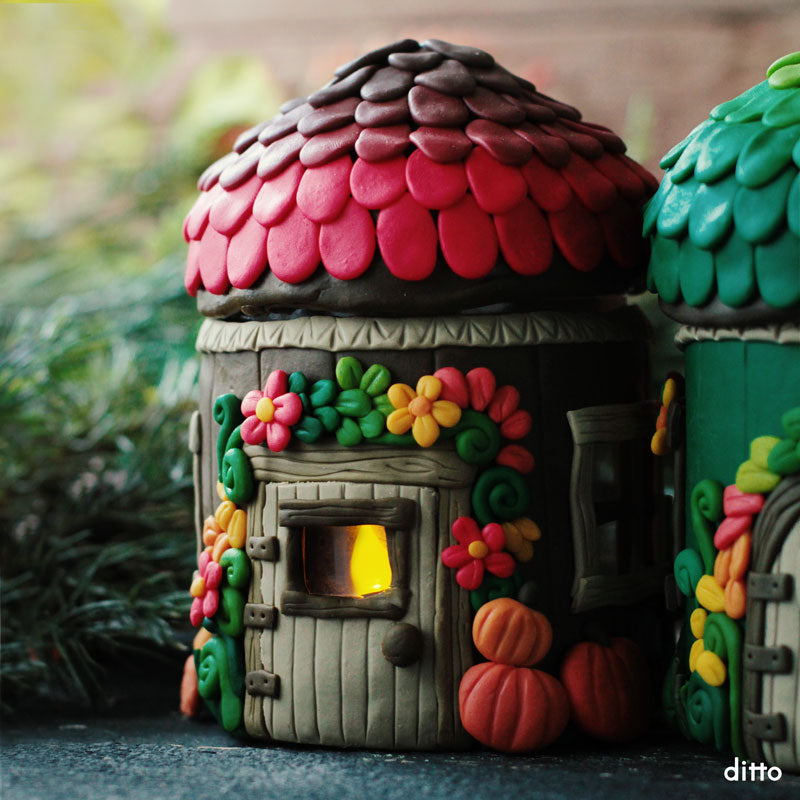 Sculpt &amp; Bake: Autumn Tiny Home Kit