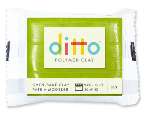 Ditto Oven-Bake Clay 50g Colours