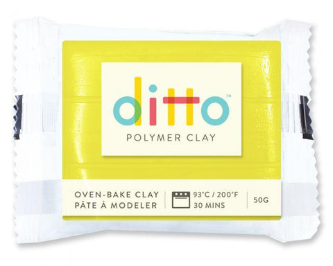 Ditto Oven-Bake Clay 50g Colours