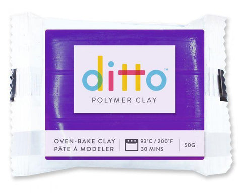 Ditto Oven-Bake Clay 50g Colours