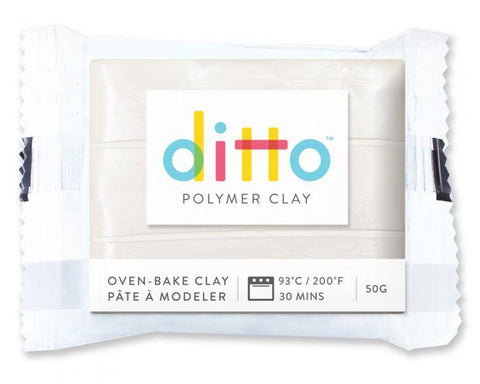 Ditto Oven-Bake Clay 50g Colours