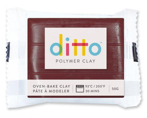 Ditto Oven-Bake Clay 50g Colours