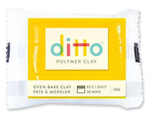 Ditto Oven-Bake Clay 50g Colours