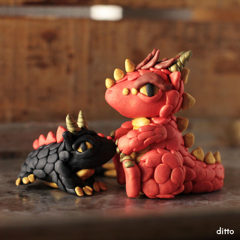 Sculpt &amp; Bake: Scaley Dragon Kit