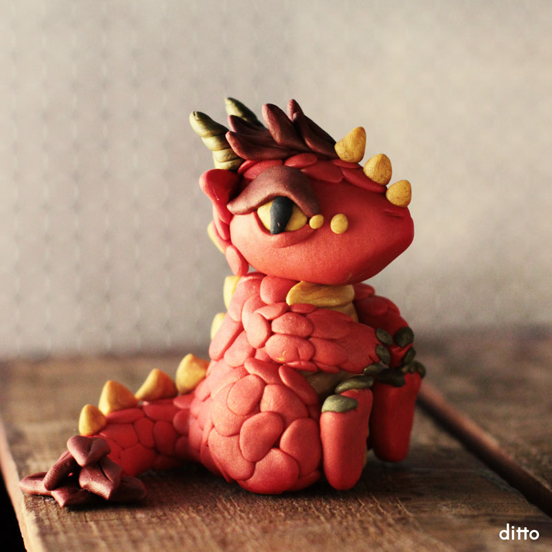 Sculpt &amp; Bake: Scaley Dragon Kit