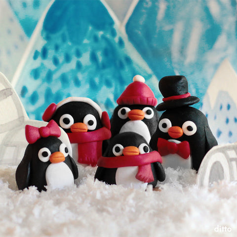 Sculpt & Bake: Winter Friends Ditto Kits Bundle