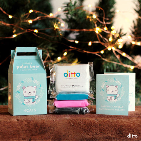 Sculpt & Bake: Polar Bear Kit