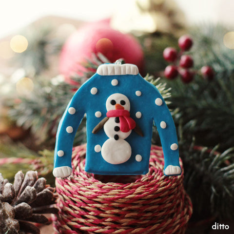 Sculpt & Bake: Hyggely Sweater Ornament Kit